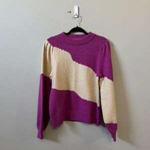 FRNCH Paris women’s pullover knit alpaca wool blend sweater